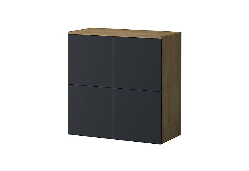 doporro Sideboard Kommode Möbel Mehrzweckschrank Push-to-Open Aufbewahrungs günstig online kaufen
