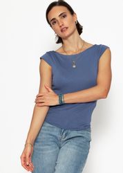 SASSYCLASSY T-Shirt T-Shirt Damen mit tiefem günstig online kaufen