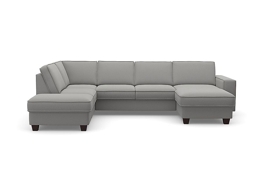 Home affaire Wohnlandschaft "County U-Form" wahlweise Ottomane links oder r günstig online kaufen