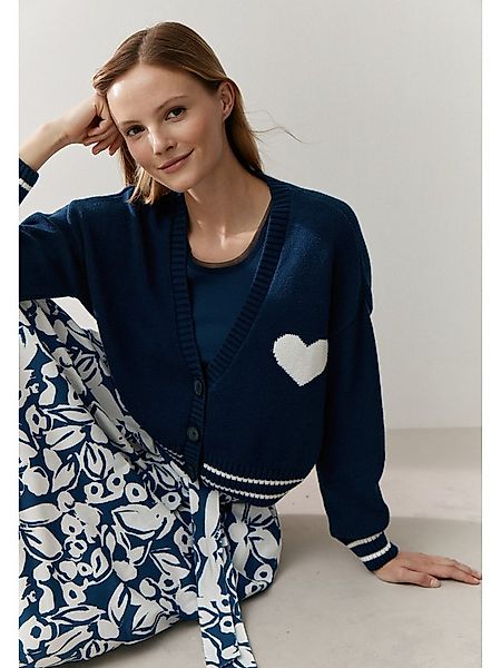 MORE&MORE Strickjacke kurze Langarm-Strickjacke günstig online kaufen