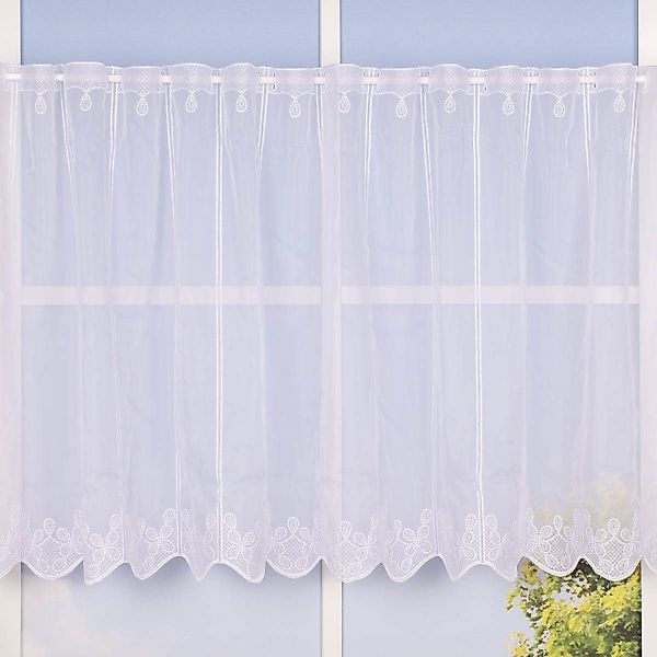 SCHÖNER LEBEN. Meterware Scheibengardine Meterware Voile günstig online kaufen
