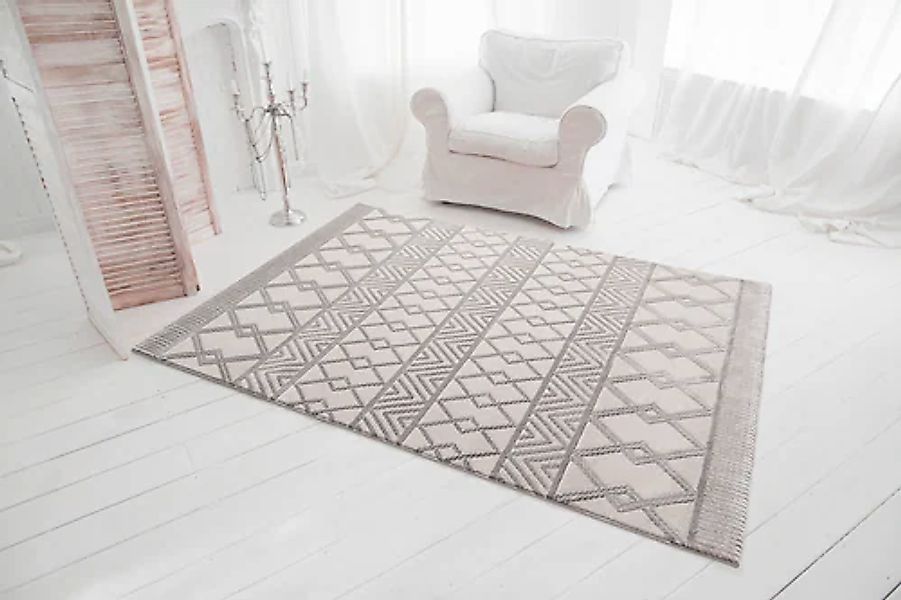 Sehrazat Teppich »Luxury 6200«, rechteckig, 13 mm Höhe, Hoch-Tief-Struktur, günstig online kaufen