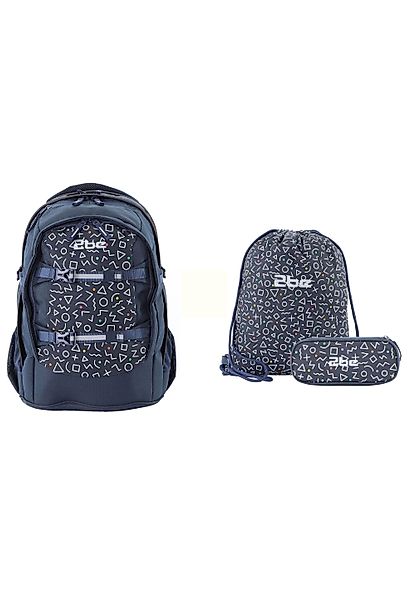 2be Schulrucksack Navy Blue, mit Turnbeutel günstig online kaufen