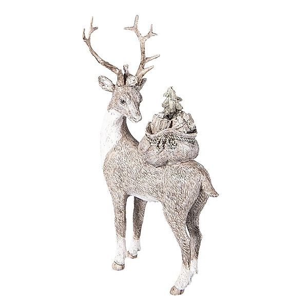 Clayre & Eef | Weihnachtsdekoration Hirsch Tiago günstig online kaufen