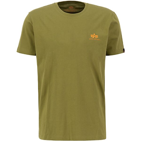 Alpha  T-Shirt Basic T Small Logo - moss green günstig online kaufen