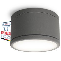 SSC-LUXon LED Außen-Deckenleuchte CELI-WX Aufbauleuchte flach günstig online kaufen