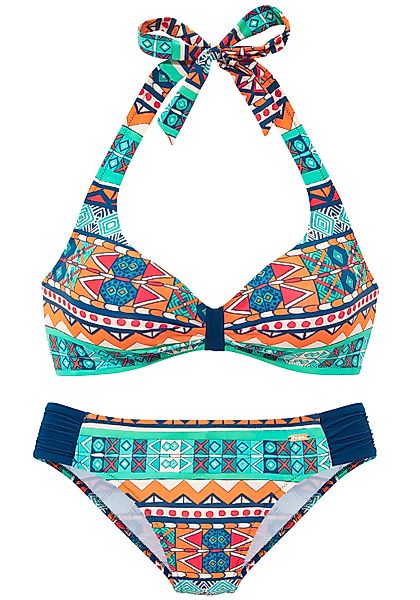 Buffalo Triangel-Bikini mit farbenfrohen Design günstig online kaufen