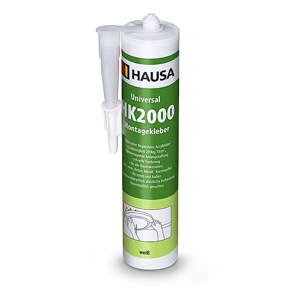 Hausa Montagekleber Universal HK2000, (Kraftkleber, Baukleber, günstig online kaufen