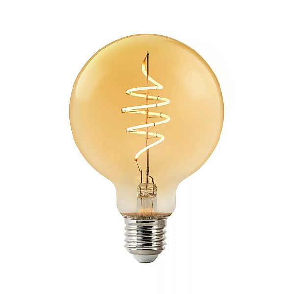 LED-Globe E27 G95 4,7W 2200K Smart 380lm amber günstig online kaufen