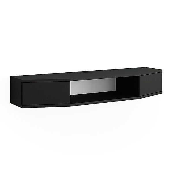 Vicco Lowboard Walter, Schwarz, 110 x günstig online kaufen