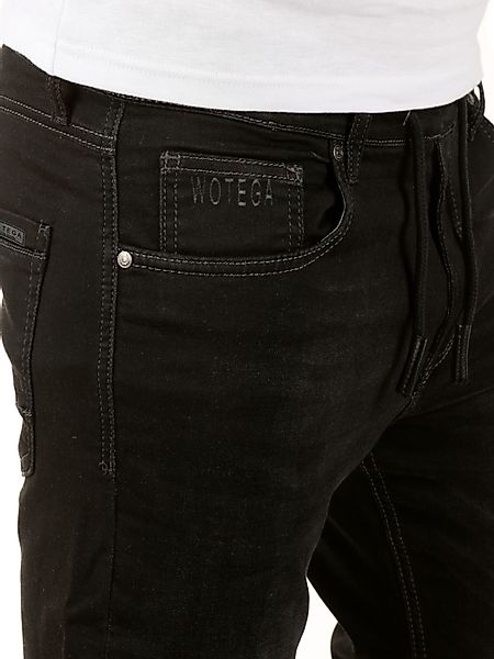 WOTEGA Slim-fit-Jeans Herren Jogginghose in Jeans-Look günstig online kaufen
