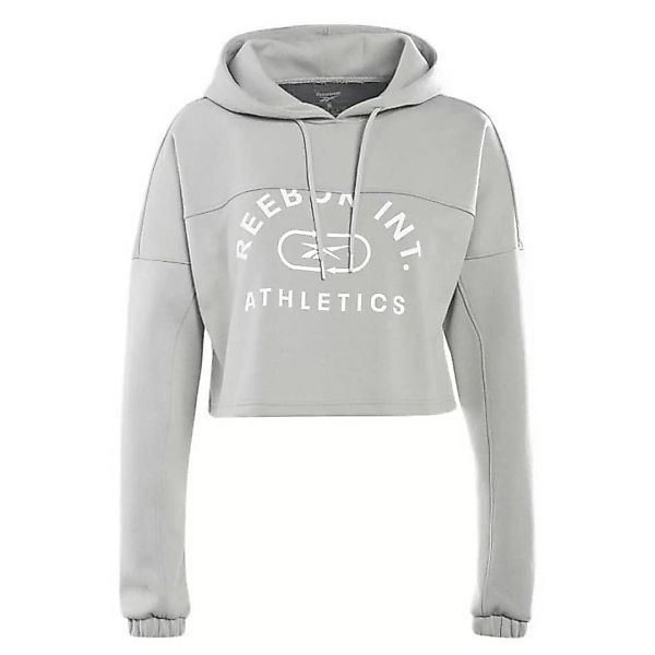 Reebok Workout Ready Performance Cover Up Sweatshirt M Mgh Solid Grey günstig online kaufen