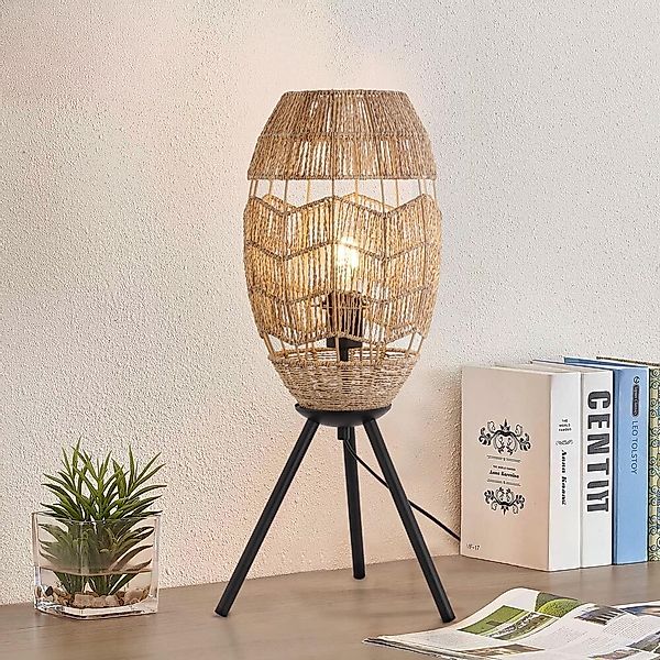 HOME DELUXE Schreibtischlampe Leuchte aus Jute günstig online kaufen