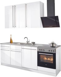 wiho Küchen Küchenzeile Chicago, mit E-Geräten, günstig online kaufen