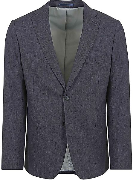 Suitable Blazer Leinen Streifen Navy - Größe 54 günstig online kaufen