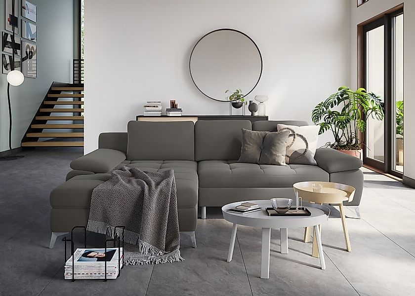 sit&more Ecksofa "Latigo L-Form", mit Recamiere, wahlweise mit Bettfunktion günstig online kaufen