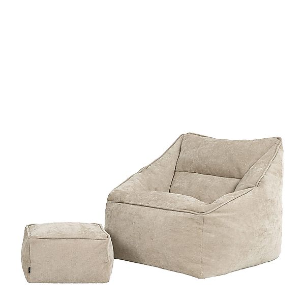 icon Sitzsack Riesen Sessel aus Chenille günstig online kaufen