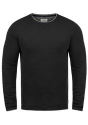 Blend Rundhalspullover BHOdin Strickpullover mit aufgerollten günstig online kaufen