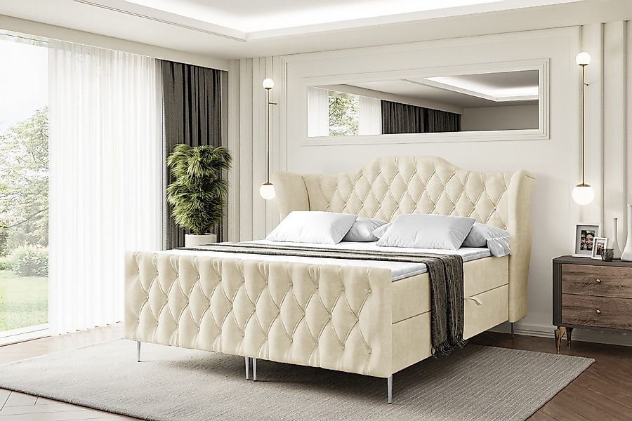 ALTDECOR Boxbett VILA-F-Z (Multipocket-Matratze H4, H3 günstig online kaufen