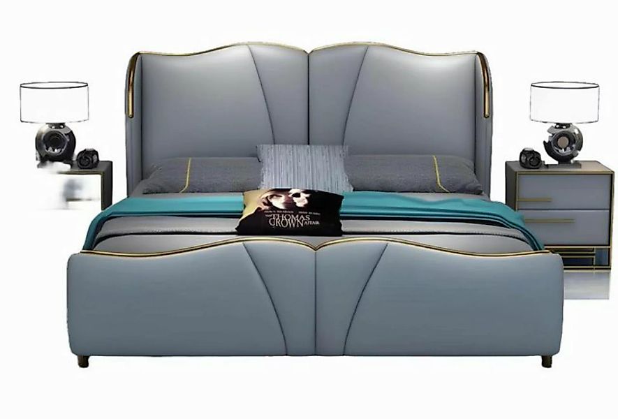 Xlmoebel Bett Schlafzimmer Set mit Bett und zwei Nachttischen, modernes (3t günstig online kaufen