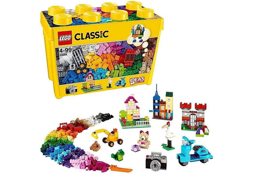 LEGO® Große Steine-Box (10698), LEGO® Classic Konstruktionsspielsteine, (79 günstig online kaufen