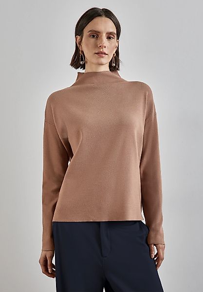 STREET ONE Strickpullover mit Stehkragen günstig online kaufen