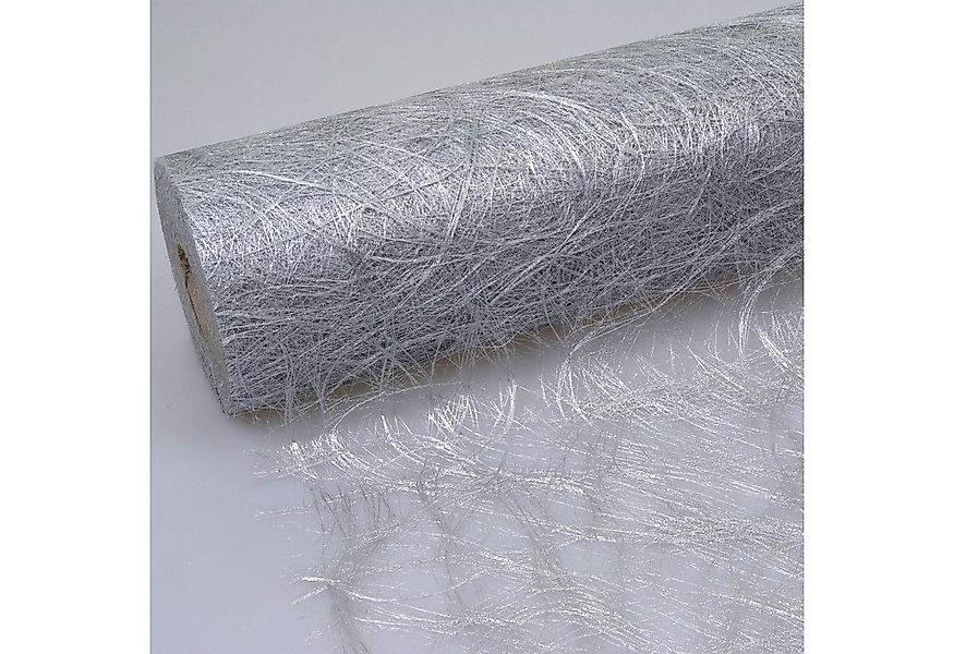 Deko AS Tischläufer Sizoweb Tischläufer - silber - 20 cm - 5 Meter auf der günstig online kaufen