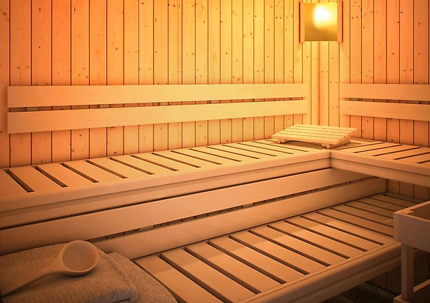 Karibu Sauna-Rückenlehne "Premium Set 1" inkl. Bankblende günstig online kaufen