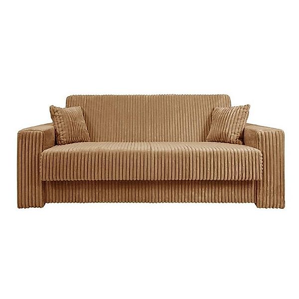 Paspartur Schlafsofa Sofa 2-Sitzer Schlafsessel 219x104x87 cm Gästebett Sof günstig online kaufen