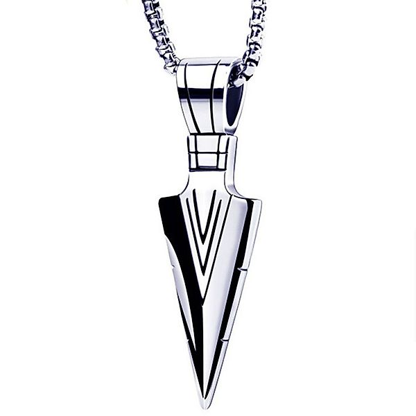 KARMA Kette mit Anhänger Herrenkette silber günstig online kaufen
