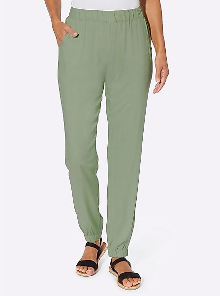 Sieh an! Jerseyhose Haremshose Innenbeinlänge ca. günstig online kaufen