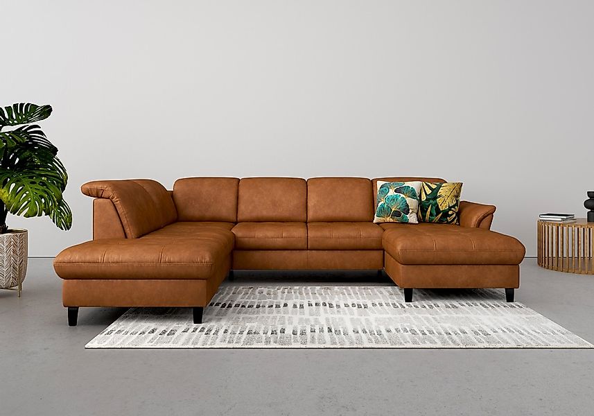 sit&more "Maggiore U-Form" wahlweise mit Kopfteilverstellung, Bettfunktion günstig online kaufen