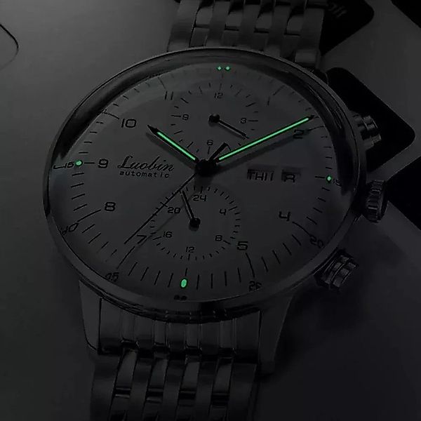 BinBond Automatikuhr Herrenuhr Automatik Armbanduhr Chronograph günstig online kaufen