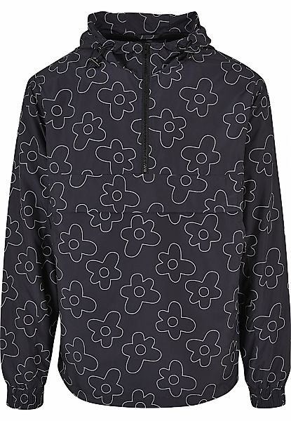 URBAN CLASSICS Funktionsmantel "Urban Classics Herren Flower AOP Pull Over günstig online kaufen