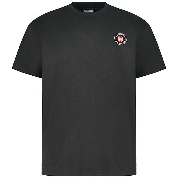 North T-Shirt aus Baumwolle Farbe schwarz Größe: 3XL günstig online kaufen