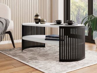 MIRJAN24 Couchtisch Fikoli Oval I (mit günstig online kaufen