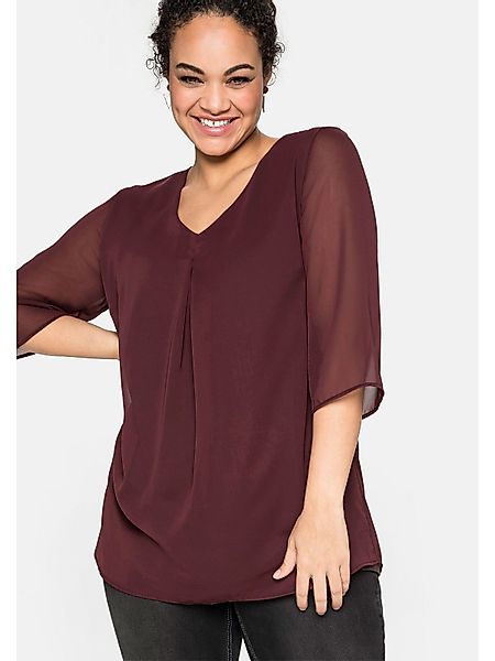 Sheego Tunika Große Größen im Lagenlook, günstig online kaufen