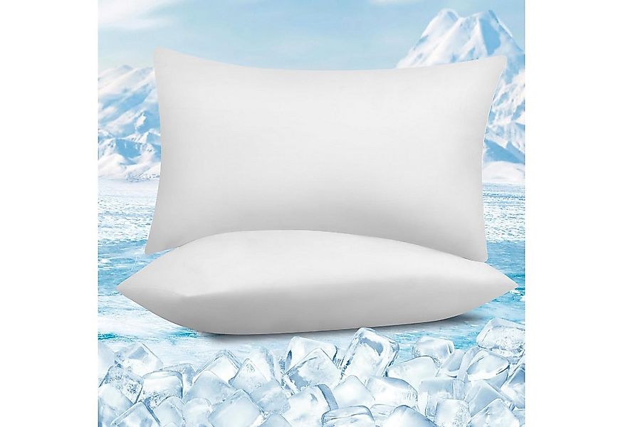 Woltu Kissenbezug, (2 Stück), Kühlende Kissenhülle, Weich, Atmungsaktiv, mi günstig online kaufen