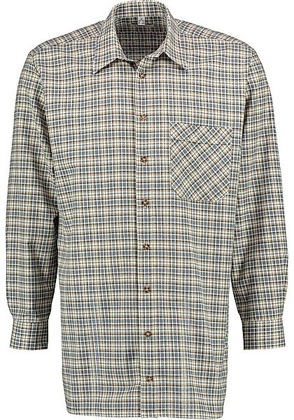 Condor Flanellhemd Aqalu 90cm langes Herren Langarm Arbeitshemd günstig online kaufen