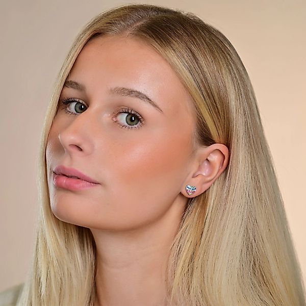 Adelia´s Paar Ohrhänger "Damen Ohrringe – Ohrstecker aus 925 Silber mit Zir günstig online kaufen