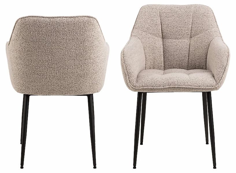 ACTONA GROUP Armlehnstuhl "Brenda" () Esszimmerstuhl, Armlehne, (Set, 2 st) günstig online kaufen