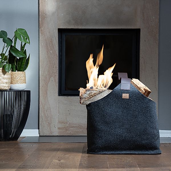 Easy and Green Kaminholzkorb Filz 60 günstig online kaufen