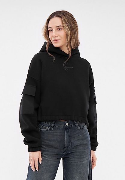 Johnny Urban Hoodie Carly Cropped Hoodie mit aufgesetzten Taschen (1-tlg) K günstig online kaufen