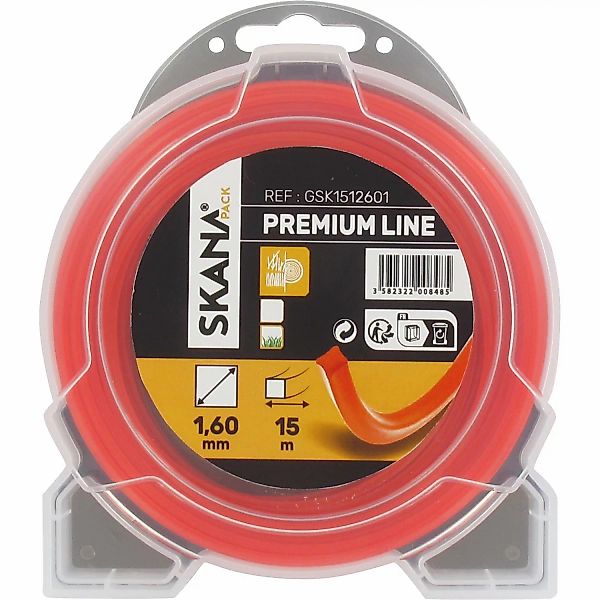 Skana Premium-Mähfaden 4-Kant Ø 1,6 mm x 15 m günstig online kaufen