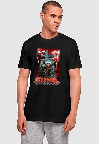 ABSOLUTE CULT T-Shirt "ABSOLUTE CULT Herren Deadpool - Grave T-Shirt", (1 t günstig online kaufen