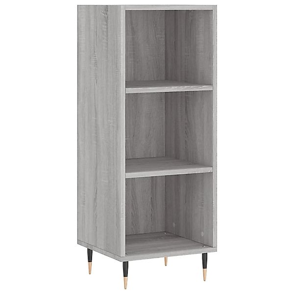 vidaXL Sideboard Grau Sonoma 34,5x32,5x90 cm Holzwerkstoff 828714 günstig online kaufen