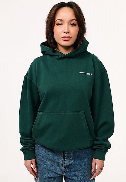 DAILY COTTON Hoodie DCROEDT Damen Heavy Oversize Hoodie Kapuzenpullover Swe günstig online kaufen