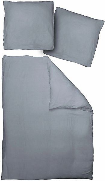 Adam Bettwäsche "Uni Collection light" 2 Stk. aus 100 % Bio-Baumwolle, 2 te günstig online kaufen