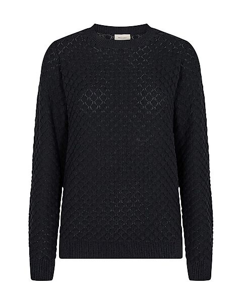 FREEQUENT Strickpullover FQDODO mit feinster Lochstickerei günstig online kaufen