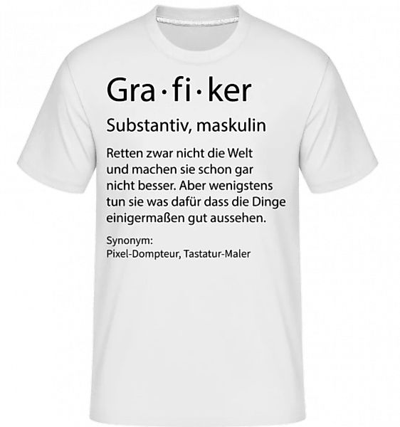 Grafiker Quatsch Duden · Shirtinator Männer T-Shirt günstig online kaufen